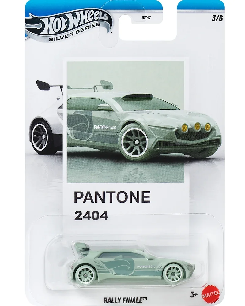 Masina metalica, Hot Wheels, Silver Series, Pantone 2404, Rally Finale, JKY54