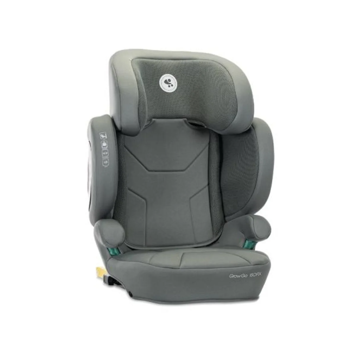 Scaun auto, Lorelli Growgo, Isofix, pliabil, protectii laterale extensibile, spatar reglabil, tetiera reglabila, 100-150 cm, Green