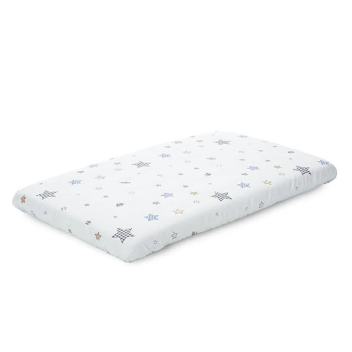 Cearceaf cu elastic pentru patut, 98 x 65 cm, 100% bumbac ranforce, Blue
