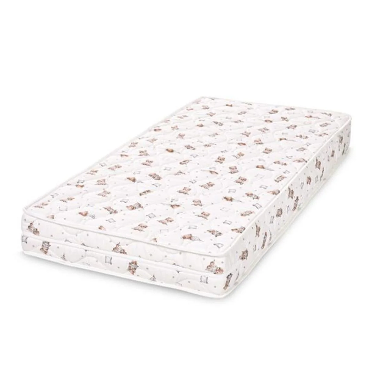 Saltea pat, Lorelli Relax, 70 x 140 x 12 cm, spuma elastica, Bear And Pillow Beige