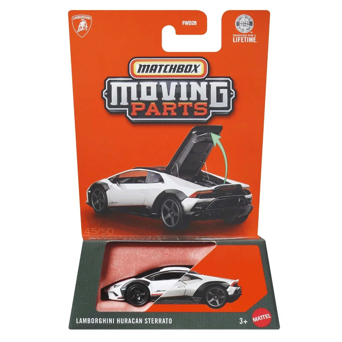 Masinuta Matchbox, Moving Parts, Lamborghini Huracan Sterrato, JHV53