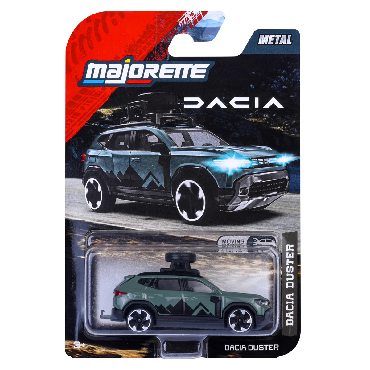 Masina din metal, Majorette, Dacia Duster, 1:64