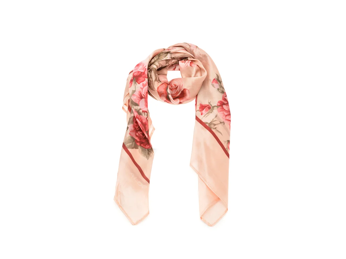 Esarfa ALDO bej, ODBLOSSOMIA 680, din material textil