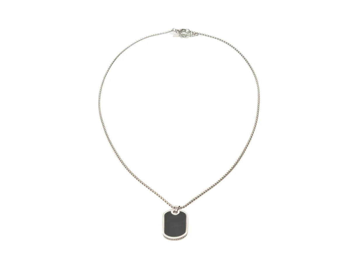 Colier ALDO argintiu, JASPPER 971, din metal