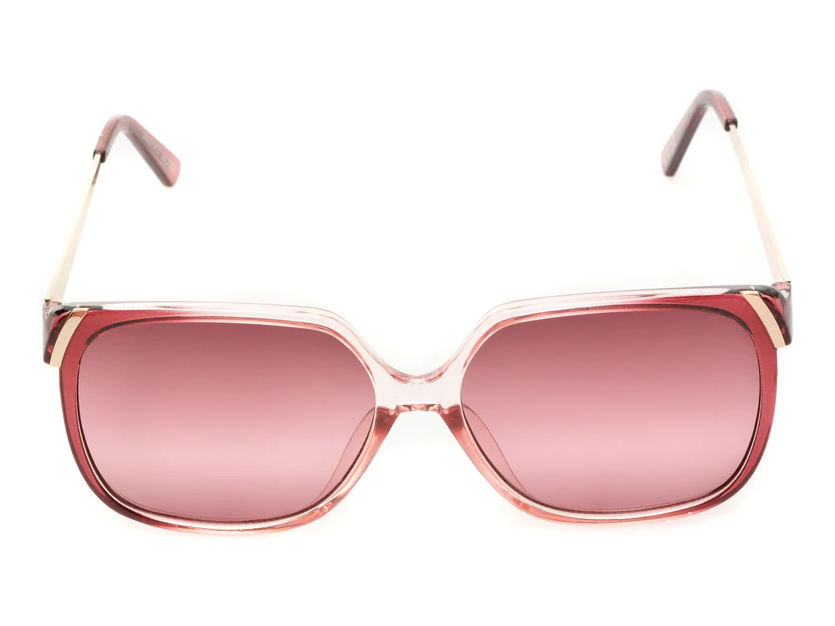 Ochelari de soare ALDO visinii, IVIY 601, din metal