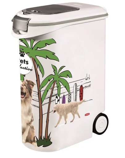 CURVER PetLife Recipient pentru depozitarea alimentelor 20kg (54l)
