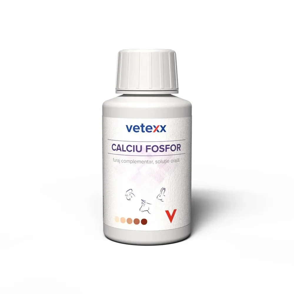 Supliment buvabil Vetexx Calciu Fosfor 100 ml
