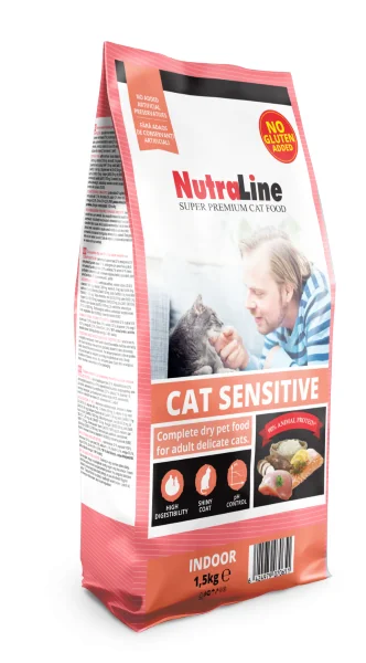 Nutraline Cat Sensitive  K - 10-kg,nutraline