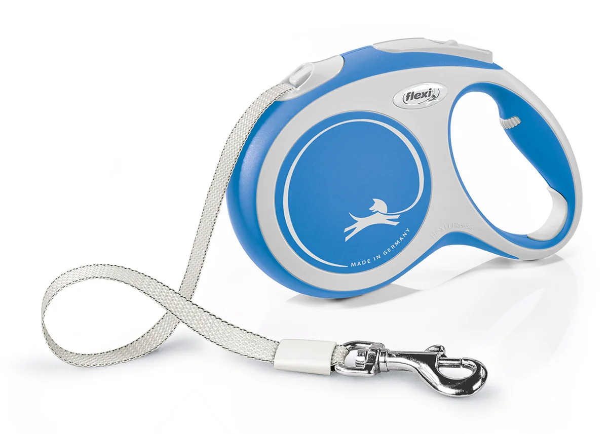 Flexi Lesa New Comfort Tape XS 3 m - flexi,albastru-deschis