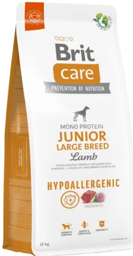Brit Care Dog Hypoallergenic Junior Large Breed Miel - 3-kg,brit-care