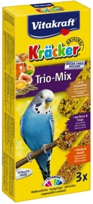 Vitakraft Baton Perus Trio Mix Ou/Caise/Miere 3 Buc 90 g