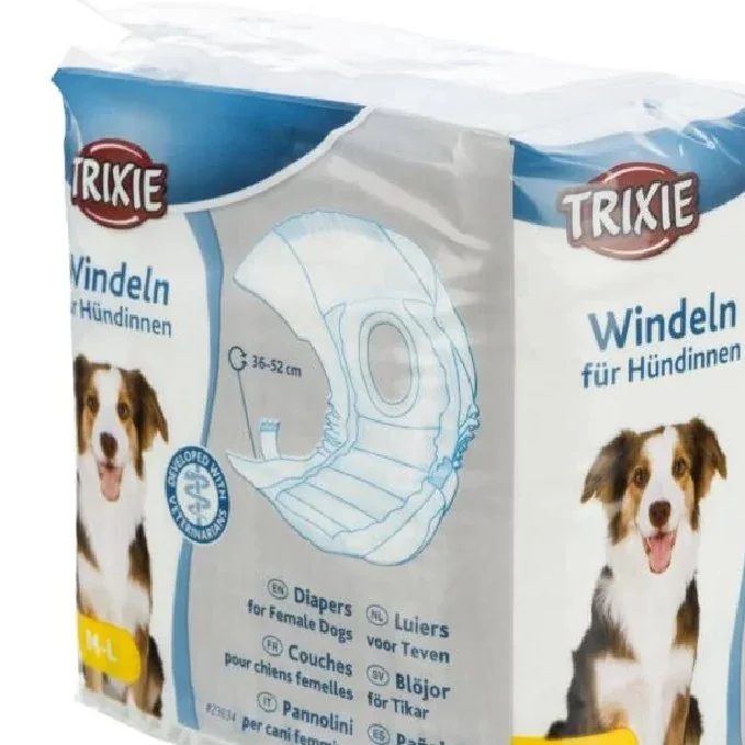 Trixie Scutece Pentru Caini M 12 Buc/BAX Pentru Femele