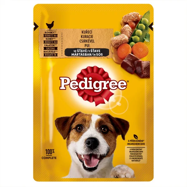 Pedigree Plic Pui in Sos 100 g