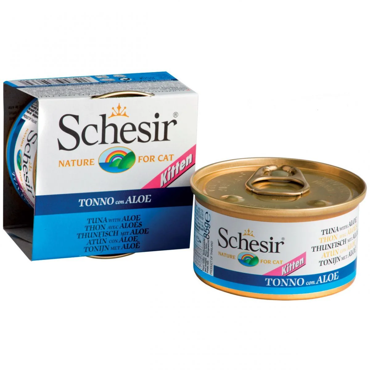Schesir Pisica Junior Ton/Aloe 85 g
