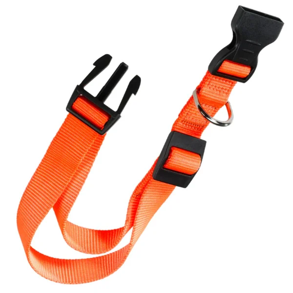 Ferplast Zgarda Silon Club C 2.0x56 cm Portocaliu