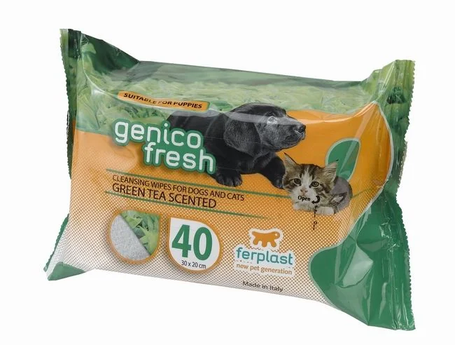 Ferplast Servetele Umede Genico Fresh Green Tea