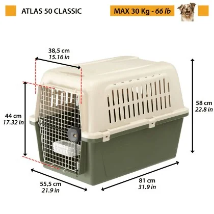 Ferplast Cusca Transport Atlas 50 Classic