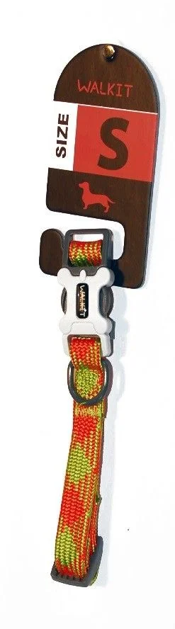 Walkit Zgarda Caine Tubular Multicolor S 1.6 X 25-35 cm Orange
