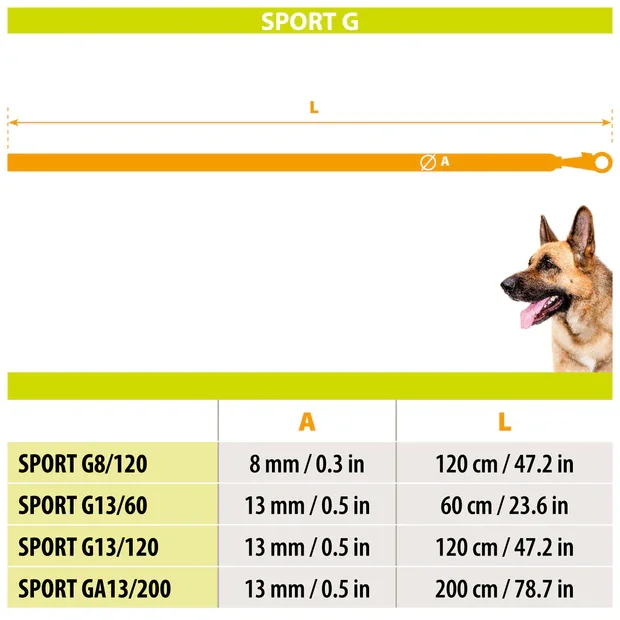 Ferplast Lesa Sport G 0.8x120 CM