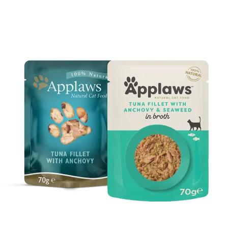 Applaws Cat Plic File Ton cu Ansoa 70 g