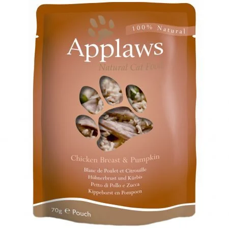 Applaws Cat Conserva Piept Pui Cu Dovlecel 156 g