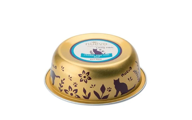 Nuevo Cat Bol File Junior Pui Vita 85 g