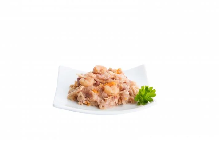 Nuevo Cat Bol File Pui Creveti 85 g