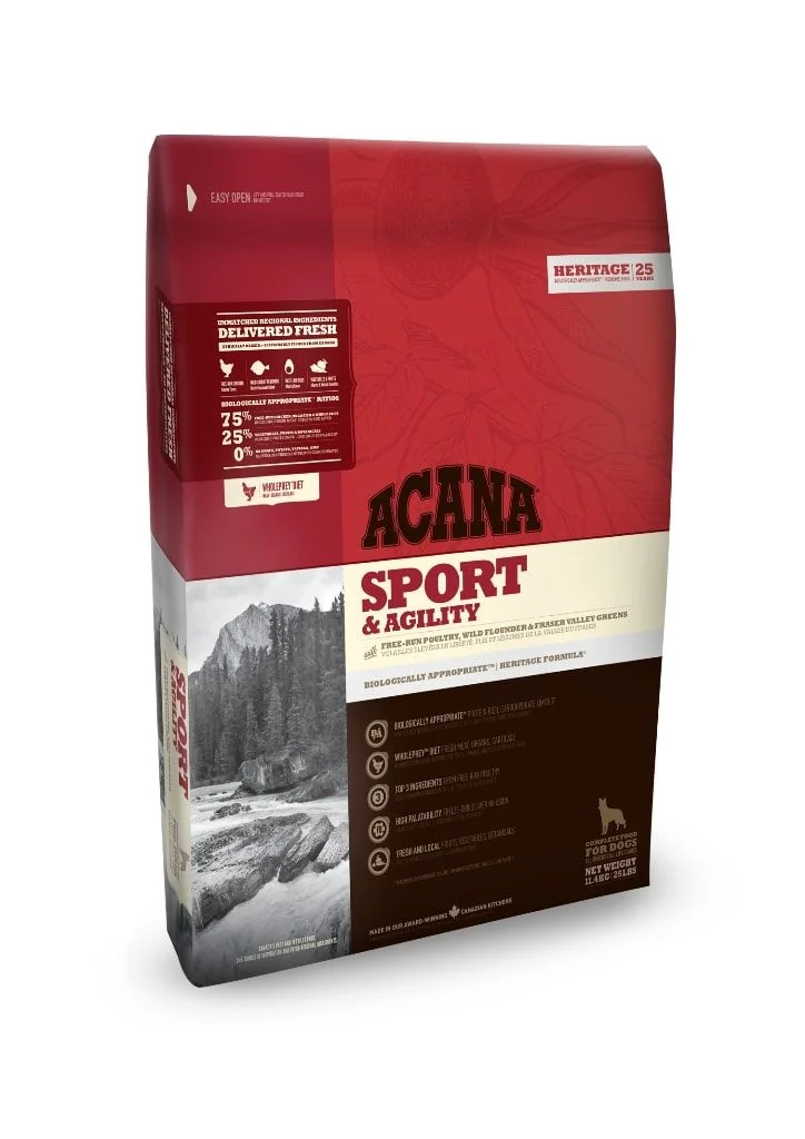 Acana Dog Heritage Sport & Agility Pui 11,4 kg