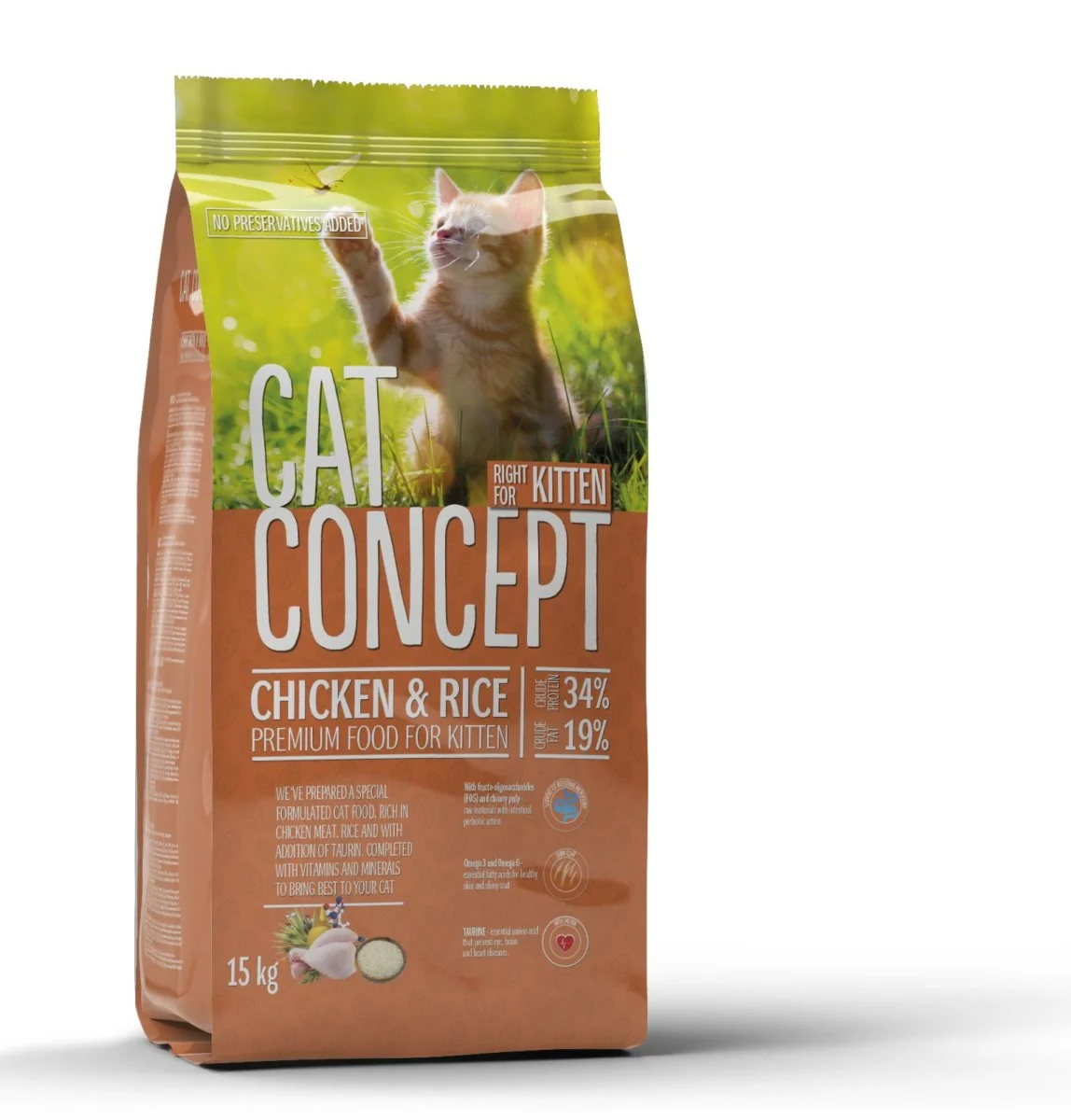 Cat Concept Dry Kitten