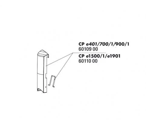 JBL Cleme Capac Filtru CP E700/E900/ Set