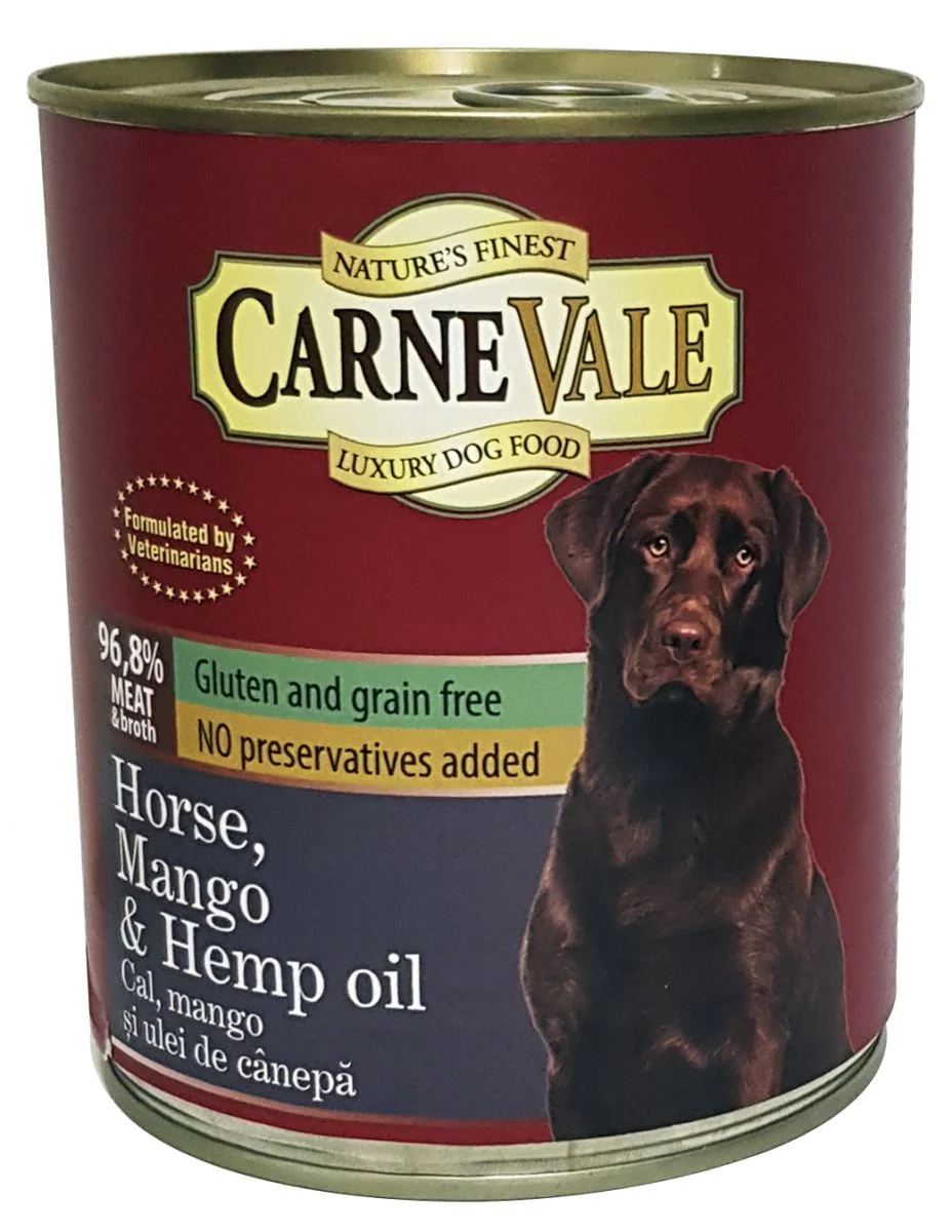 Carnevale Dog Conserva Cal/Mango/Ulei Canepa 400 g