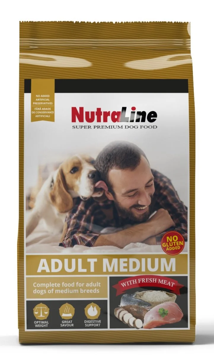Nutraline Dog Adult Medium 12.5 kg K
