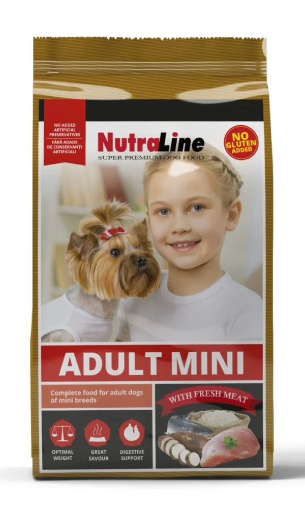 Nutraline Dog Adult Mini 8 kg K