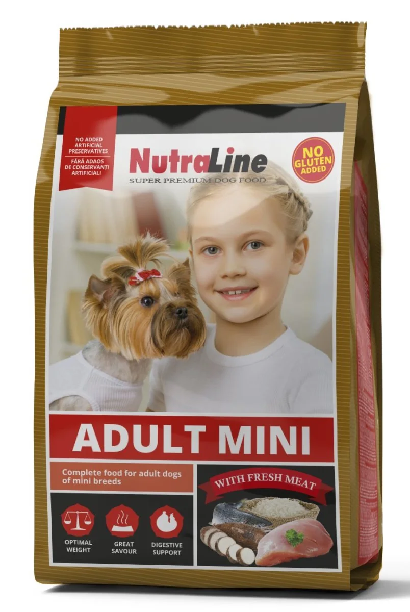 Nutraline Dog Adult Mini 8 kg K