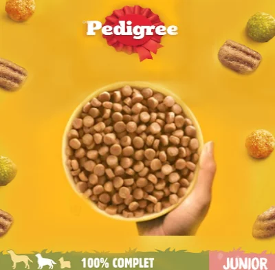 Pedigree Junior Pasare/Legume 3 kg