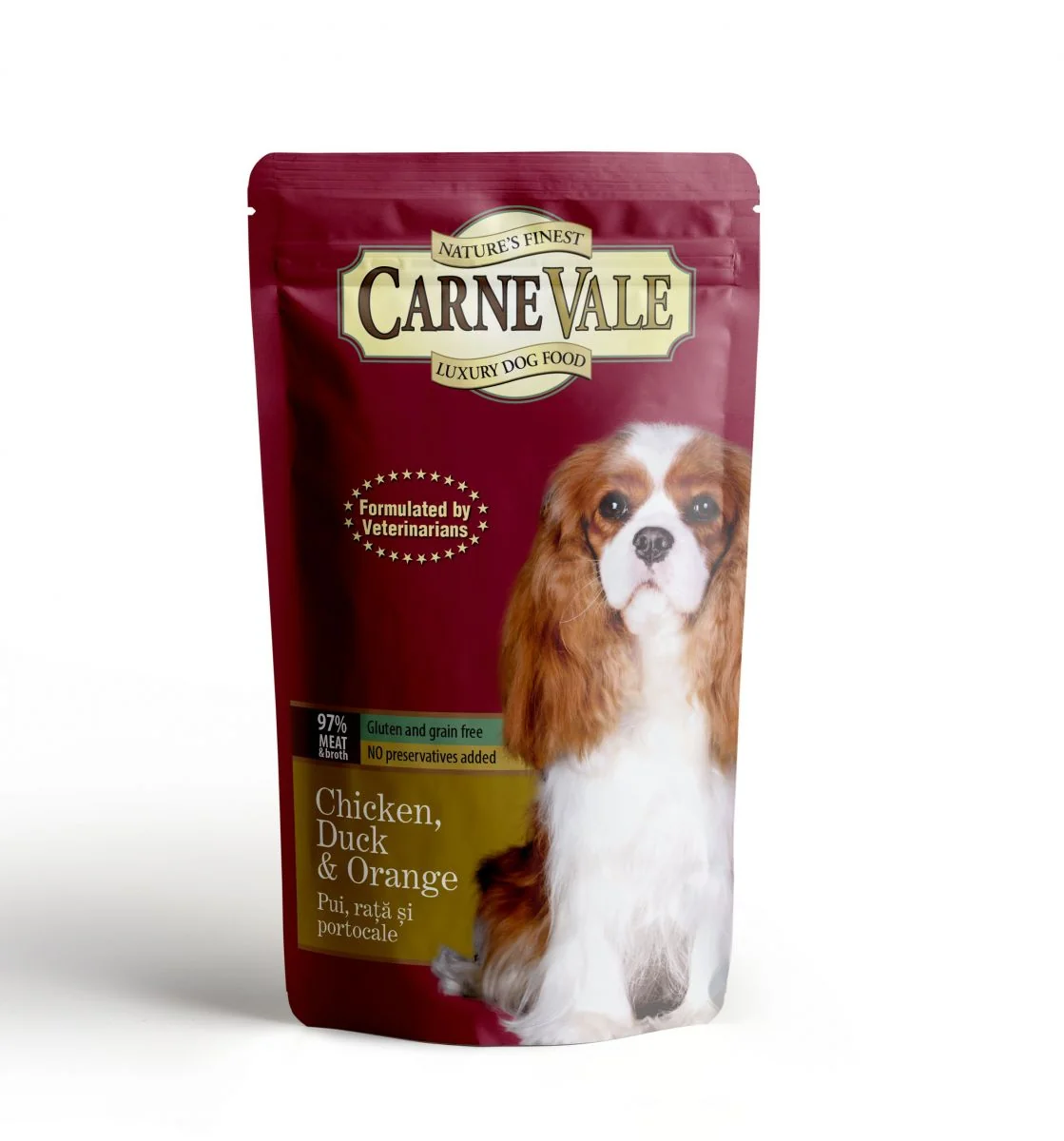 Carnevale Cat Kitten Plic Pui/Rata/Portocala 85 g