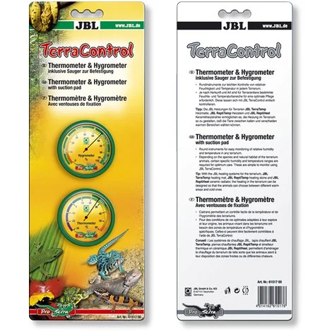 JBL Hygrometer Thermometer TerraControl