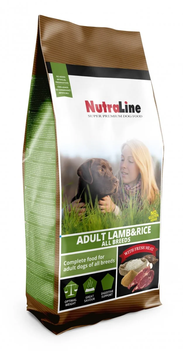Nutraline Dog Adult Miel/Orez 12.5 kg K