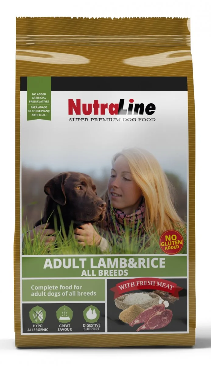 Nutraline Dog Adult Miel/Orez 12.5 kg K