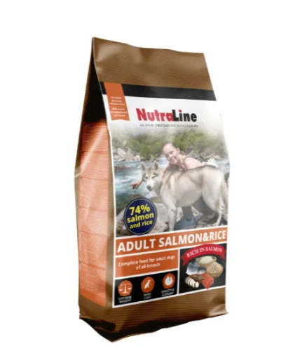Nutraline Dog Adult Somon/Orez 3 Kg
