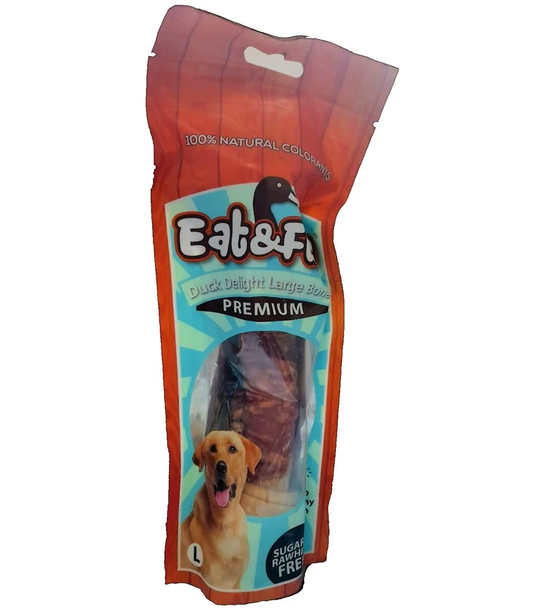 Eat&Fun Recompense Caini Duck Delights Large Bones 140 g