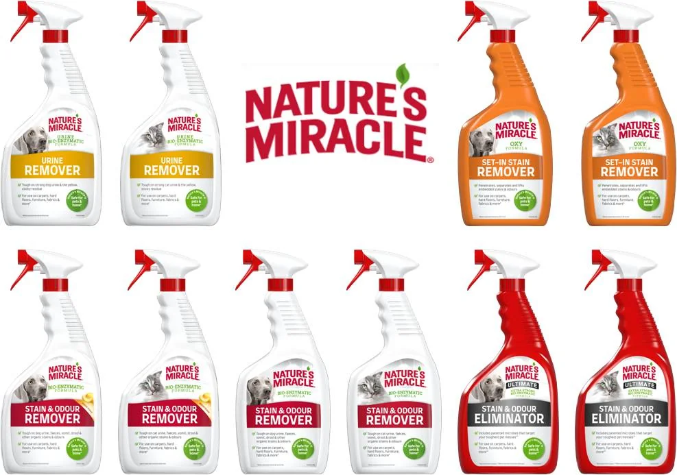 Natures Miracle Dog Stain & Odour Remover 709 ml