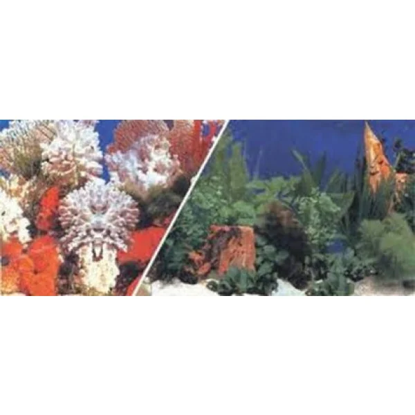 Resun Fundal Acvariu Coral/Nature 2 Fete 30 cm X15 m