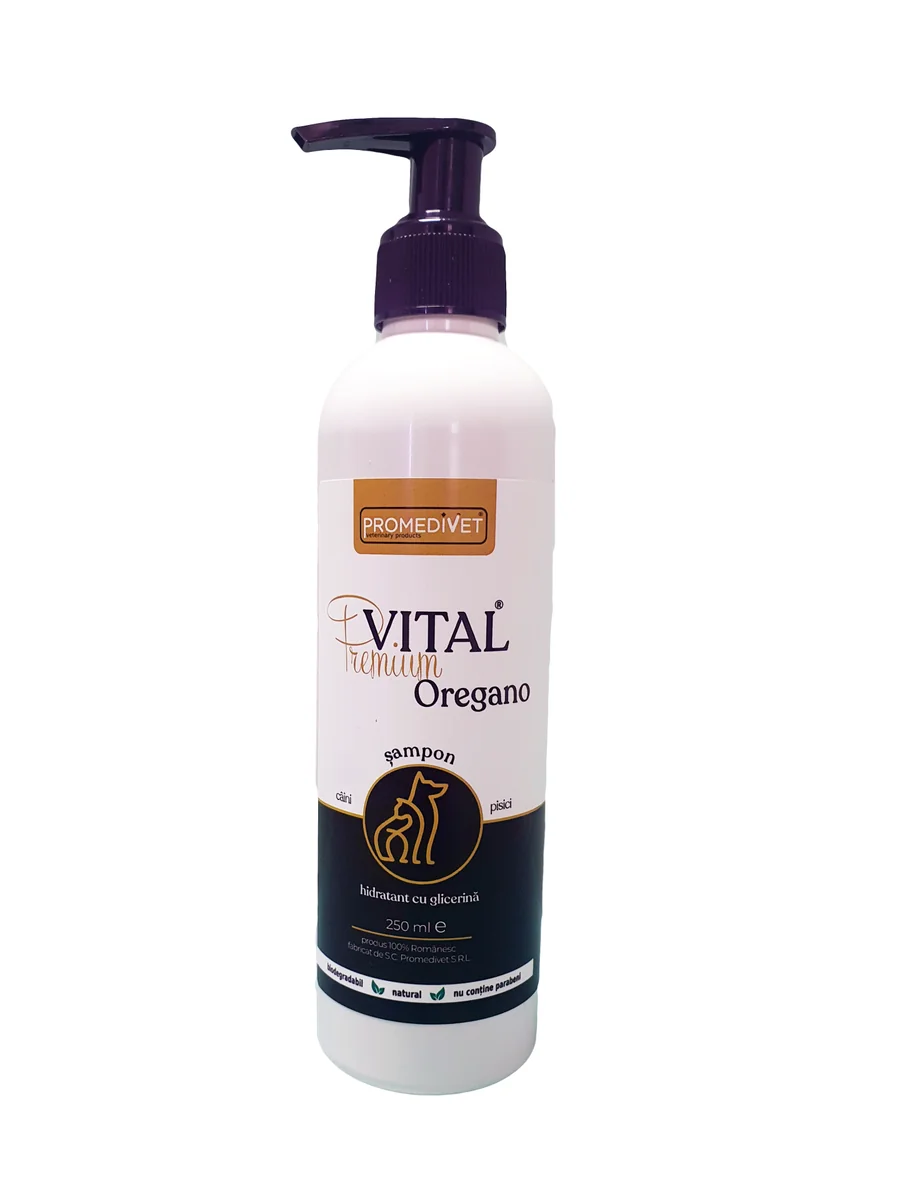 Promedivet Premium Vital Sampon Oregano 250 ml