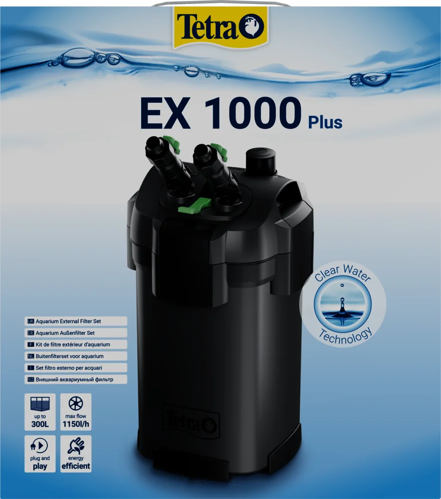 Tetra Filtru Extern 1000 Plus II
