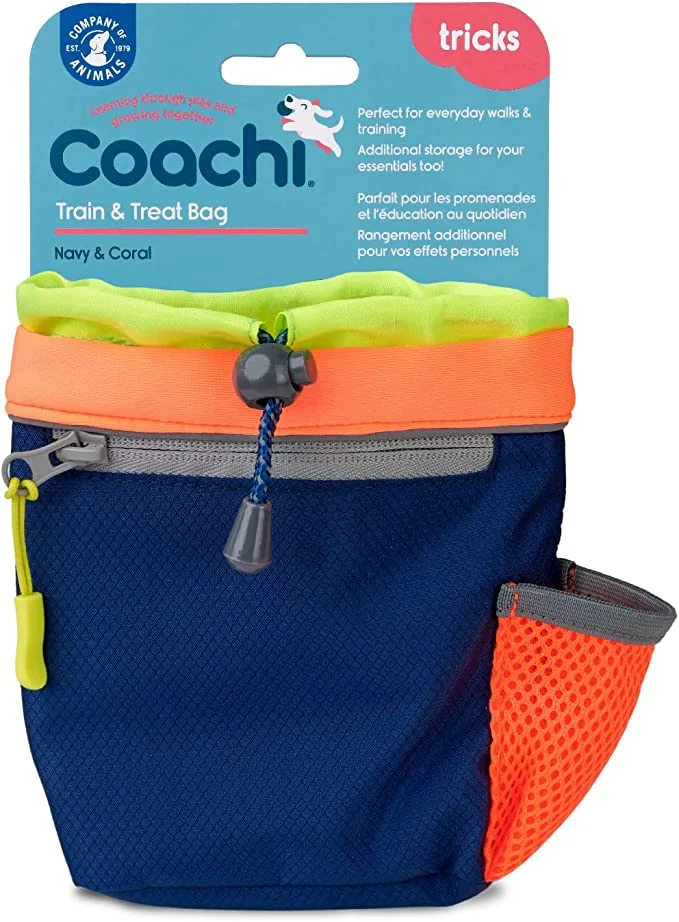 Coa Borseta Recompense Coachi Train&Treat Navy/Coral 41313A