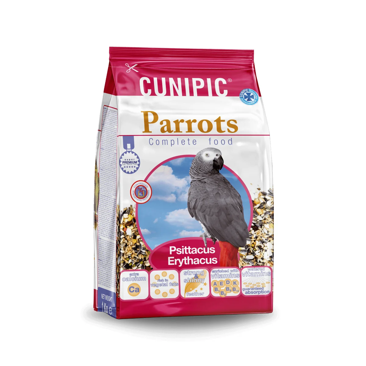 Cunipic Meniu Papagali Mici 1 Kg