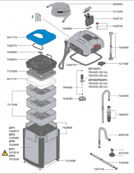 Eheim Filtru Extern Profesional 4+ 350 MF
