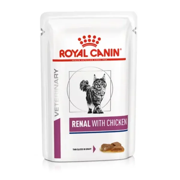Royal Canin Cat Dieta Plic Renal Pui 12 x 85 g